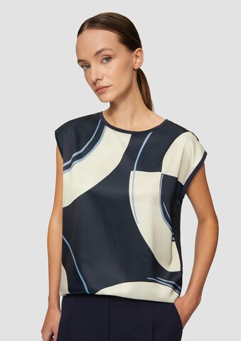 s.Oliver BLACK LABEL Blouse in Blue: front