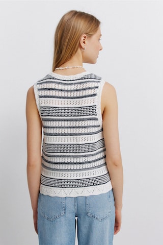 Tops en tricot Springfield en blanc
