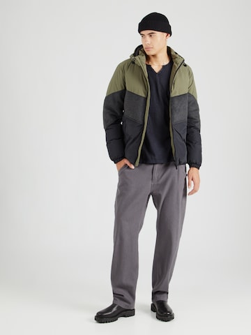 INDICODE JEANS Kevad-sügisjope, värv roheline