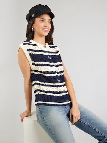 MAX&Co. Knitted vest 'BETA' in Beige: front
