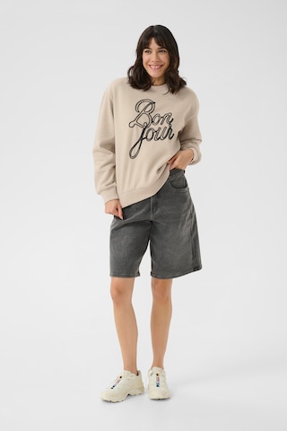Kaffe Sweatshirt 'KABerta' i beige