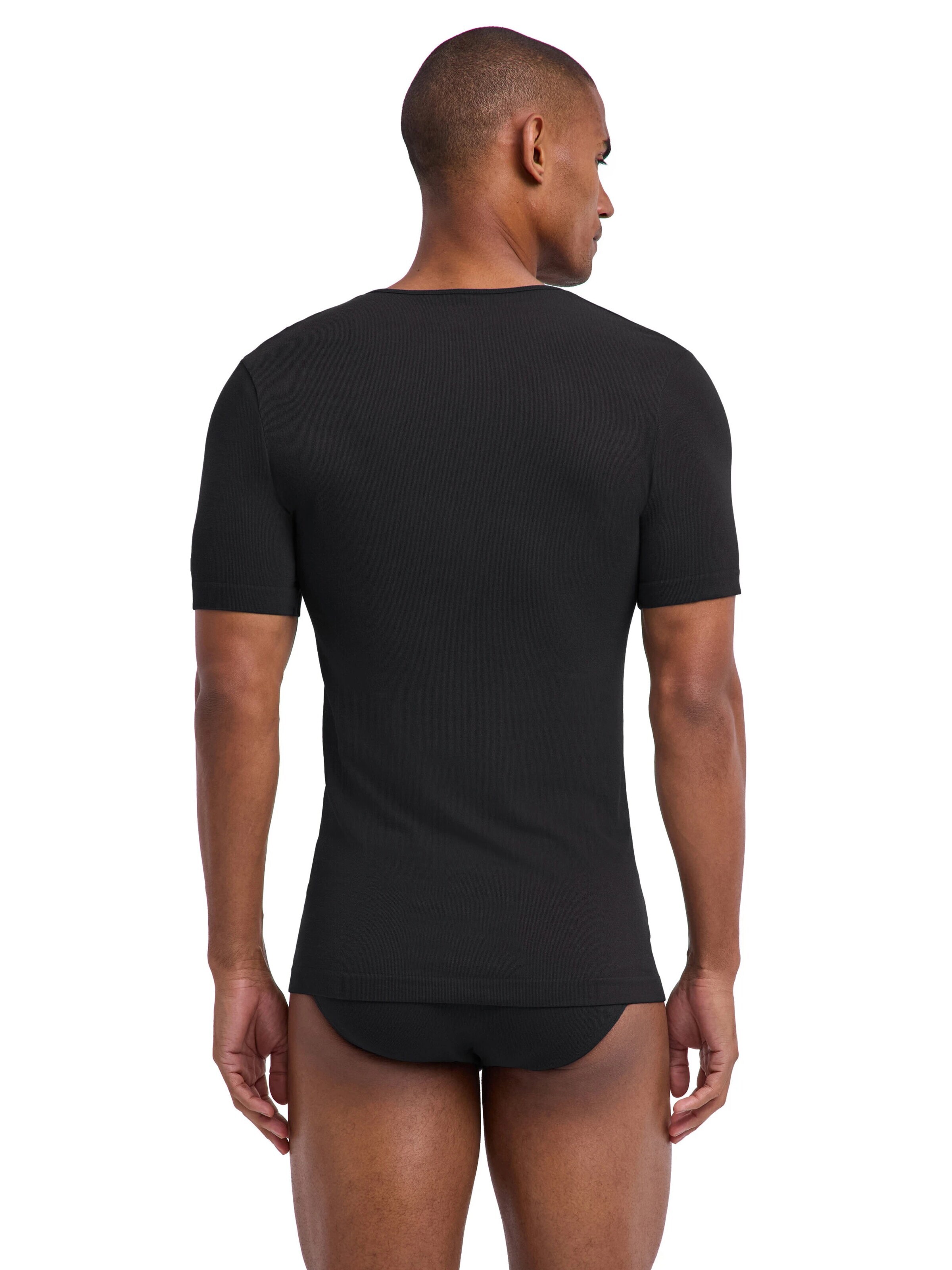FALKE Undershirt 'Seamless' in Black