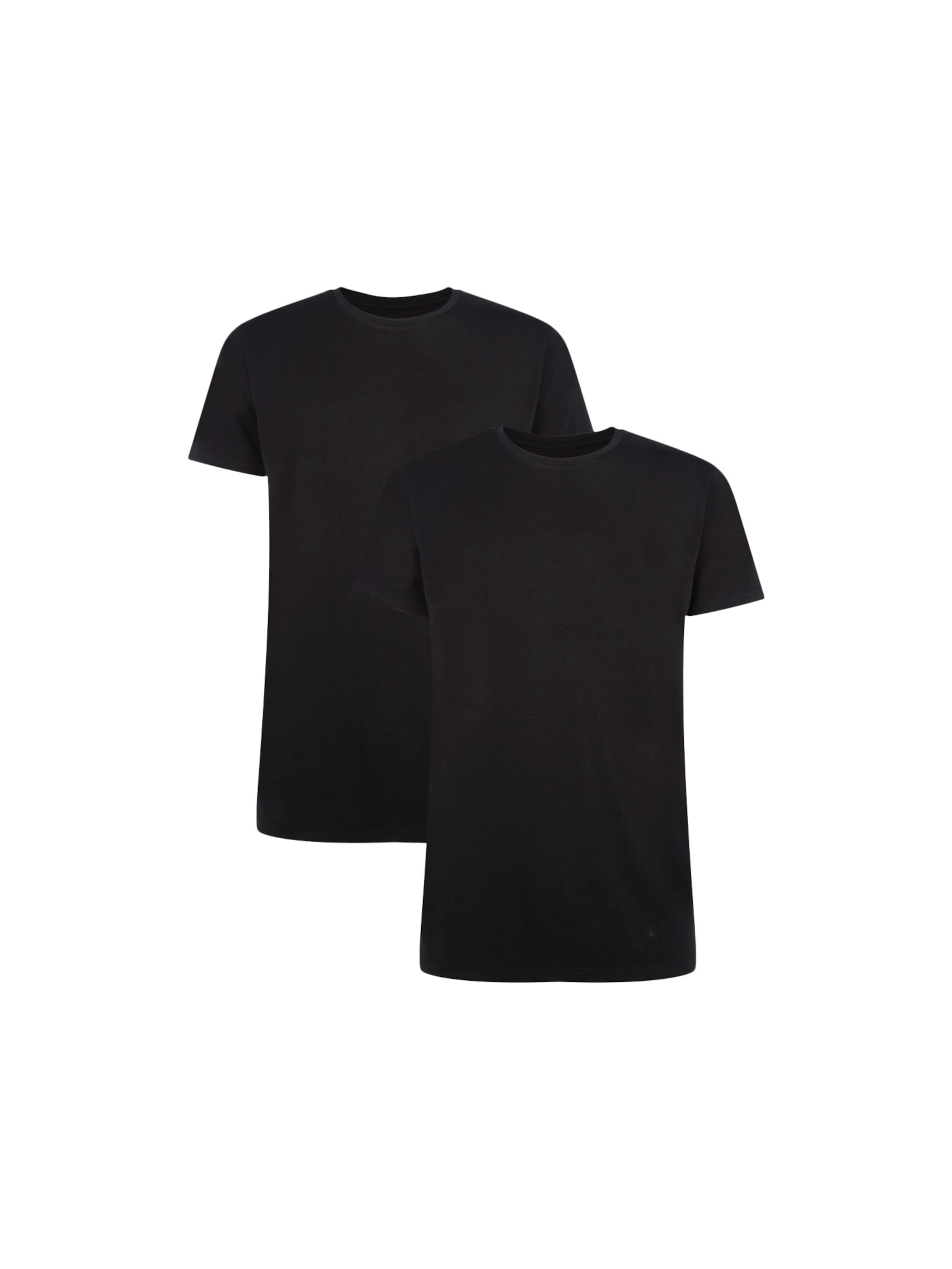 Bamboo basics Shirt 'Ruben' in Black: front