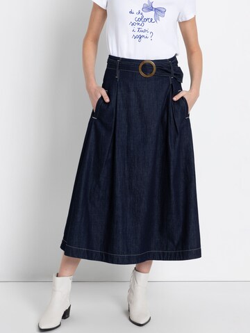 MORE & MORE Rok in Blauw: voorkant
