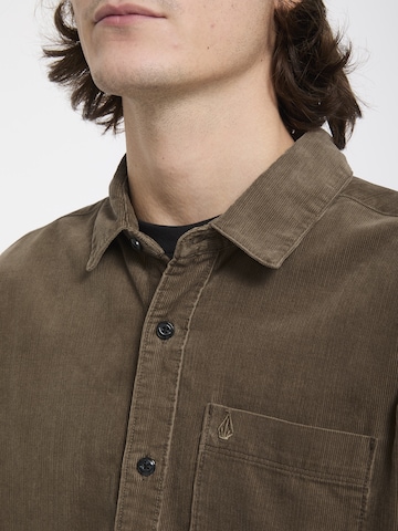 Coupe regular Chemise 'Zander' Volcom en marron