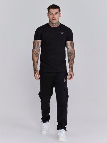 SikSilk Shirt in Black