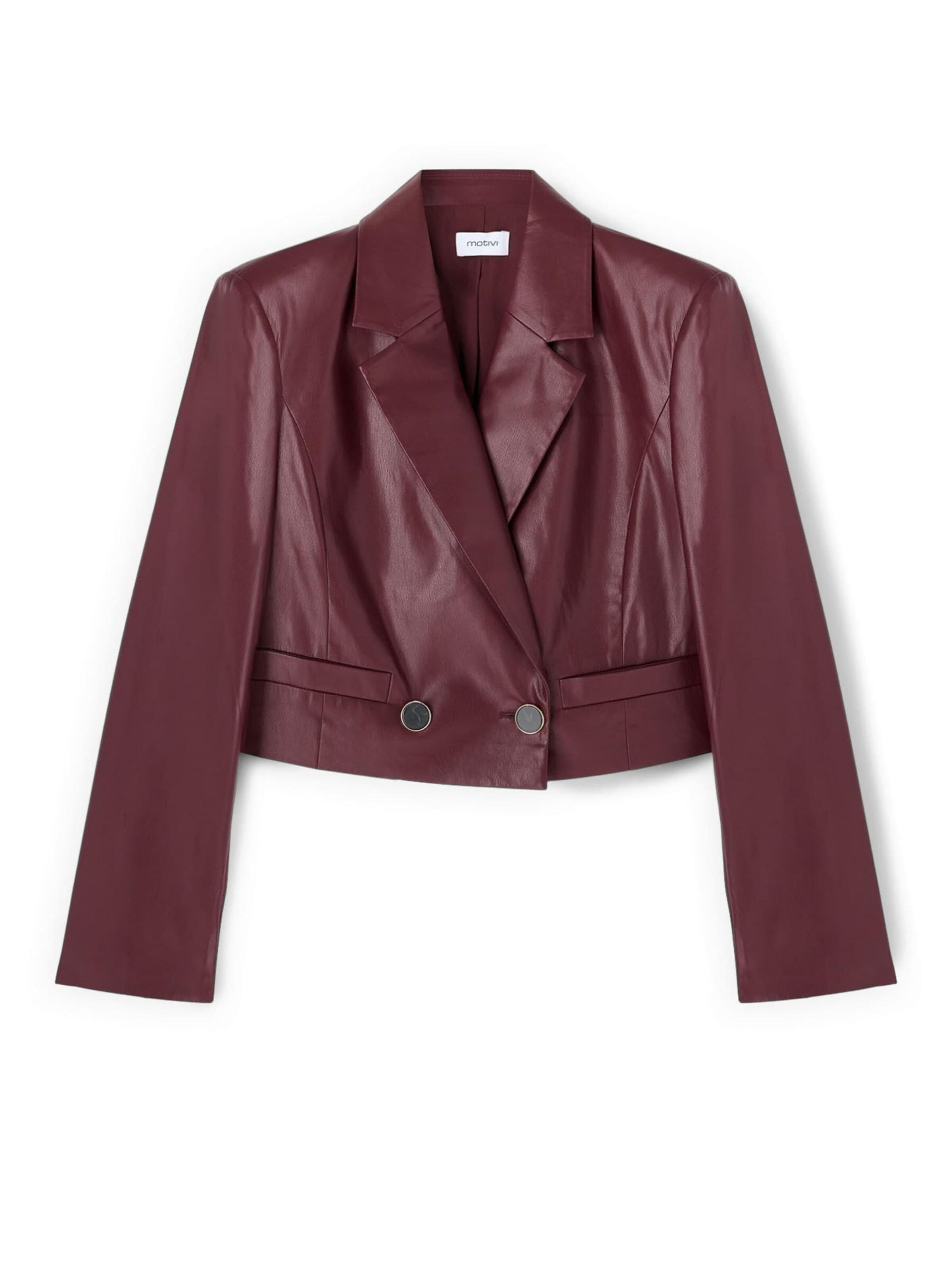 MOTIVI - Chaqueta de entretiempo en rojo: frente