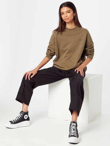 LEVI'S ® Sweatshirt 'Levi’s® Women's WFH Sweatshirt' in Grün