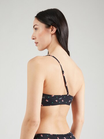 Tommy Jeans Bandeau Bikinitop in Schwarz