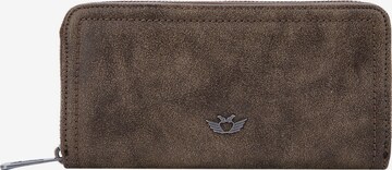 Fritzi aus Preußen Wallet in Brown: front