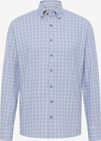 ETERNA Regular fit Button Up Shirt in Blue: front