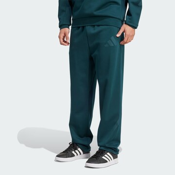 Loosefit Pantaloni sportivi 'Z.N.E.' di ADIDAS SPORTSWEAR in verde: frontale