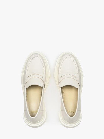 Mocassin '09-1201' Estro en blanc