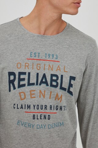 BLEND Shirt 'Georg' in Grey