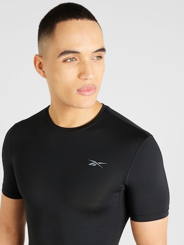 T-Shirt fonctionnel Reebok en noir