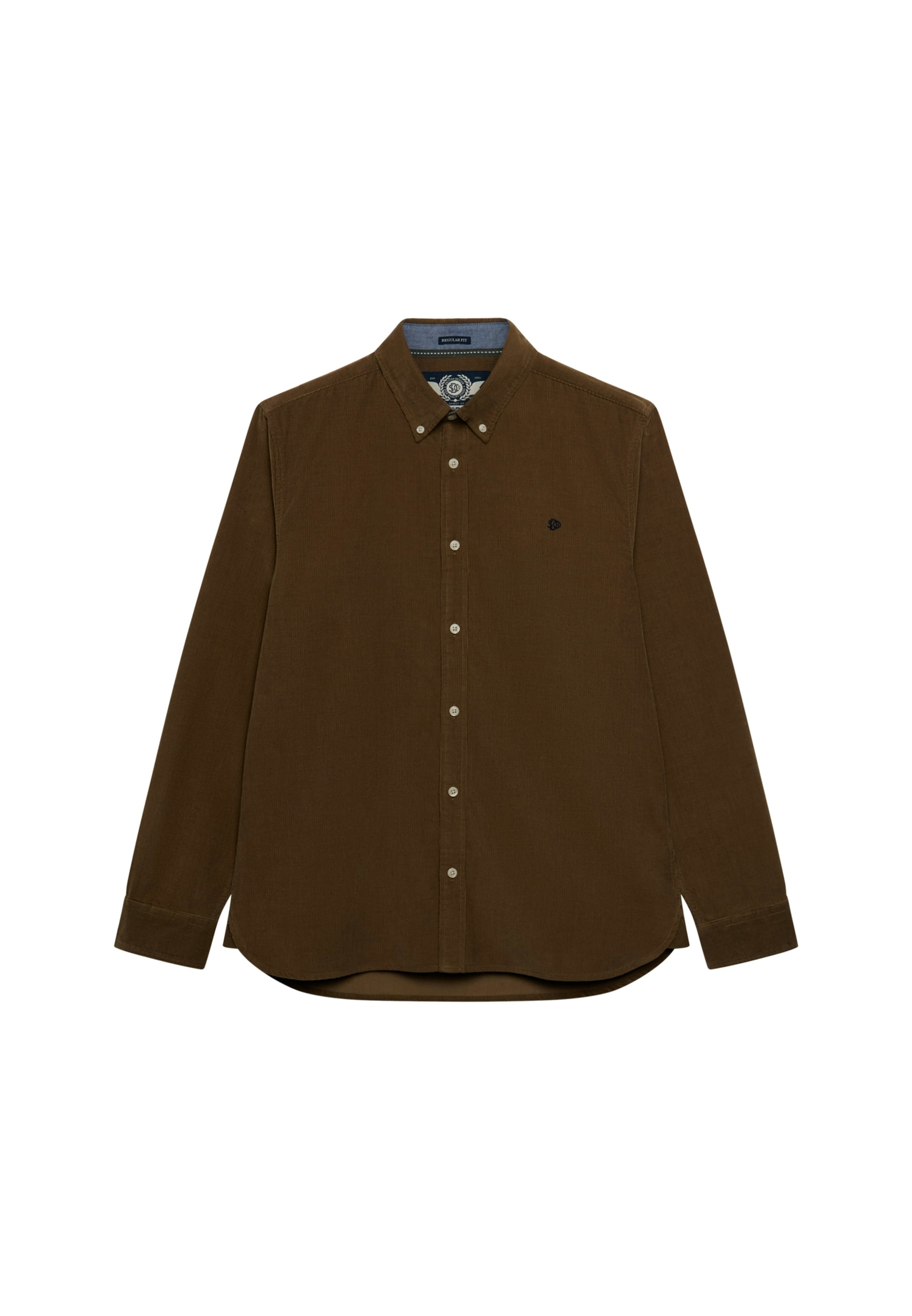 Superdry & Co Regular fit Ing 'CLASSIC' - barna: elől