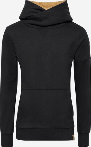 Fli Papigu Sweatshirt 'Highest in Room' in Black: front