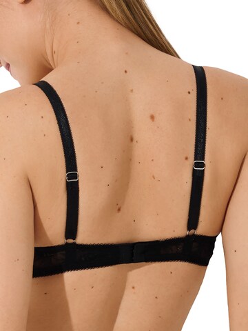 Lisca Push-up Bra 'Evelyn' in Black