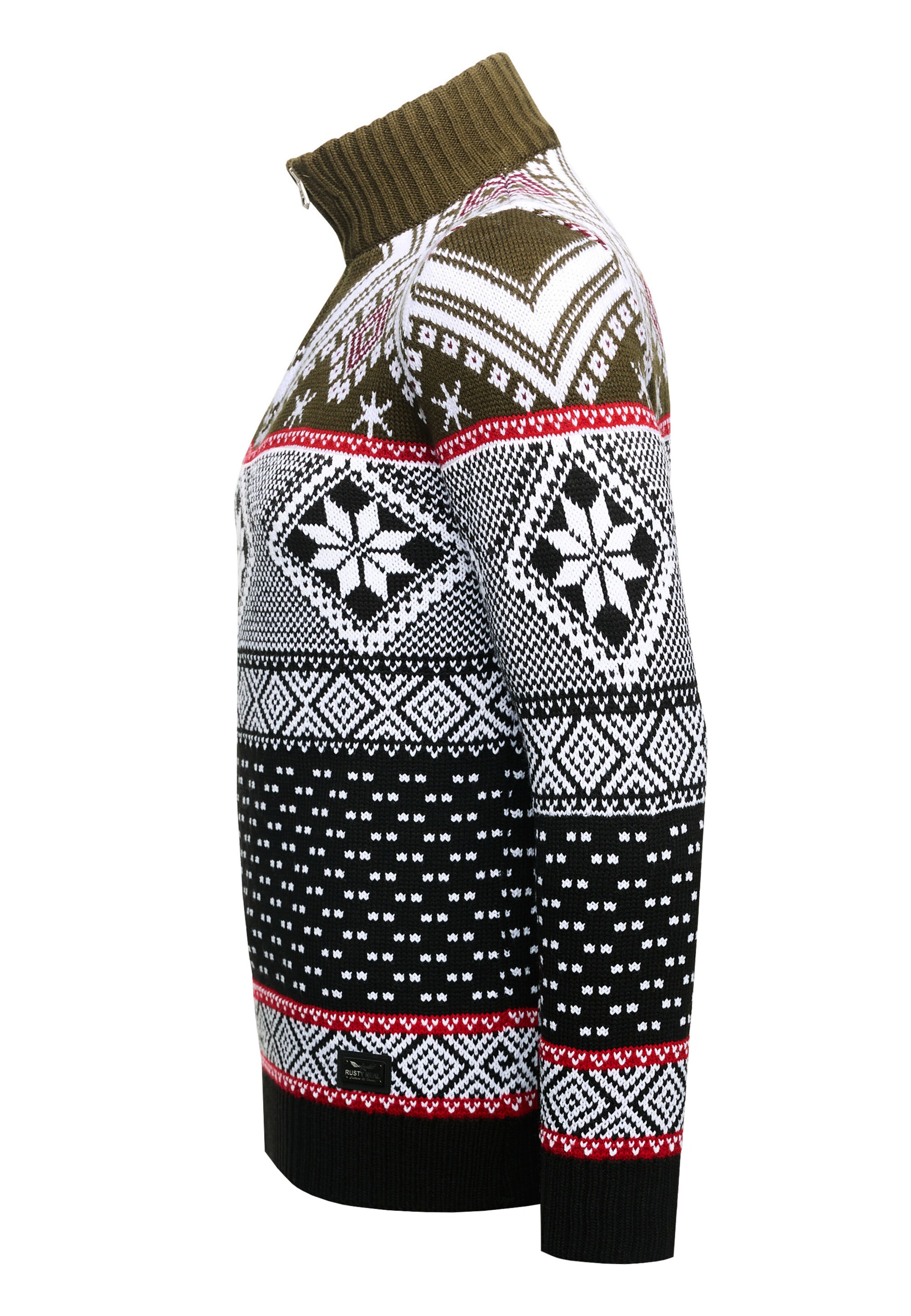 Rusty Neal Pullover in Schwarz