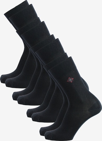 ROGO Socks 'Easy Leg' in Black: front