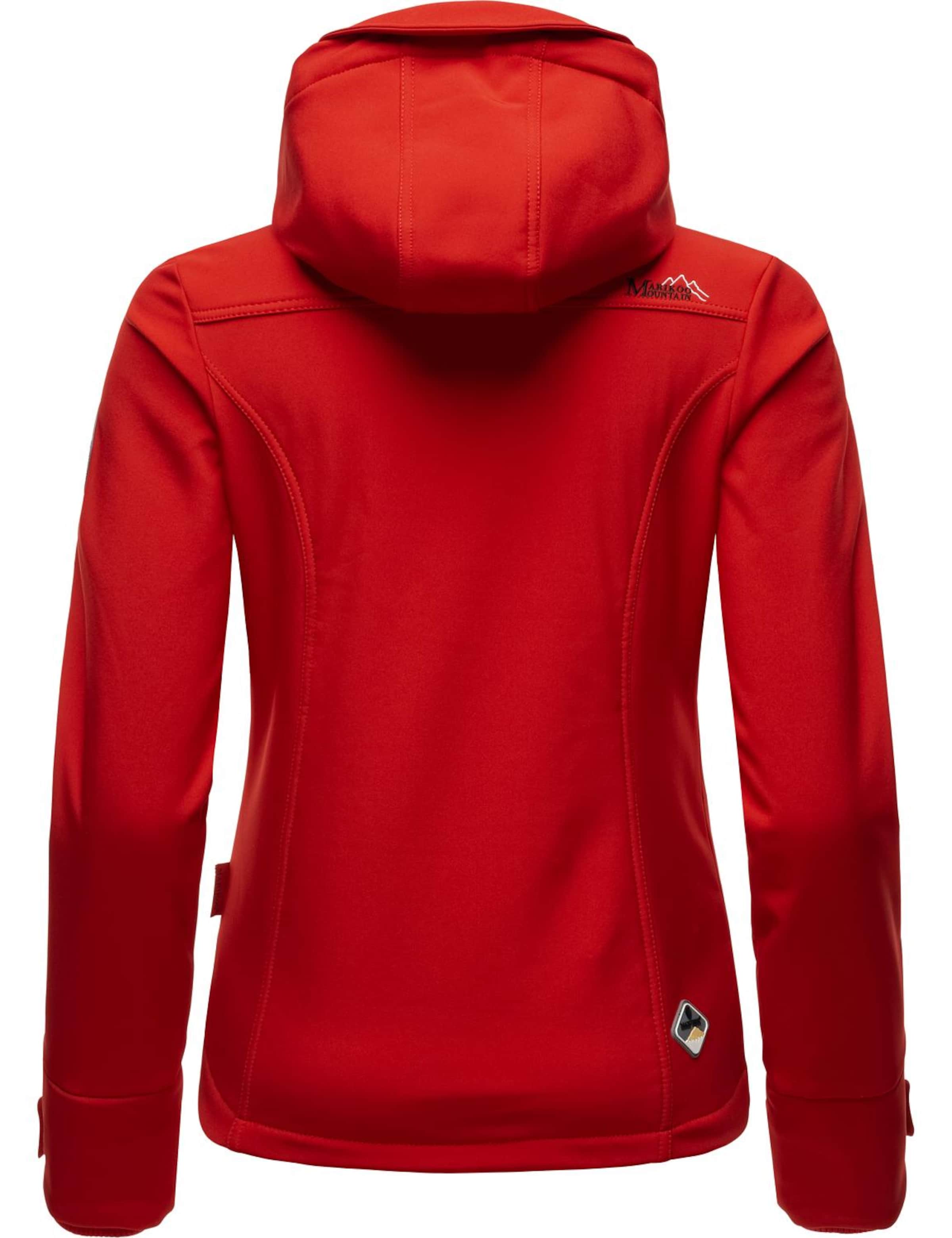 MARIKOO Функционално яке 'Kleine Zicke' в червено