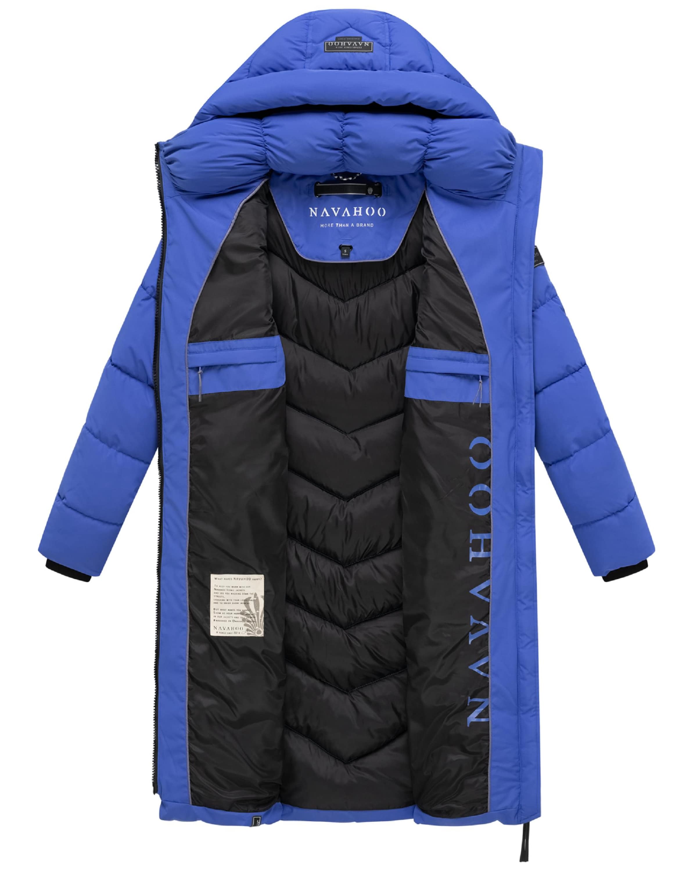 Cappotto invernale 'Sahnekatzii XIV' di NAVAHOO in blu