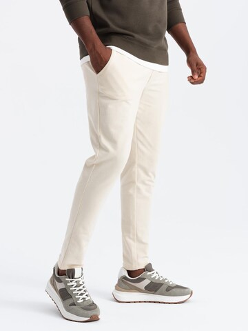 regular Pantaloni sportivi di Ombre in beige: frontale