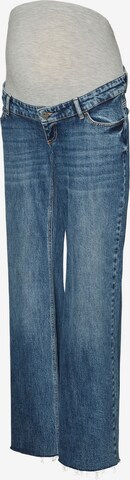 Wide leg Jeans 'Blaise' di MAMALICIOUS in blu: frontale