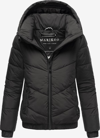 Veste d’hiver 'Nayanaa XVI' MARIKOO en noir : devant