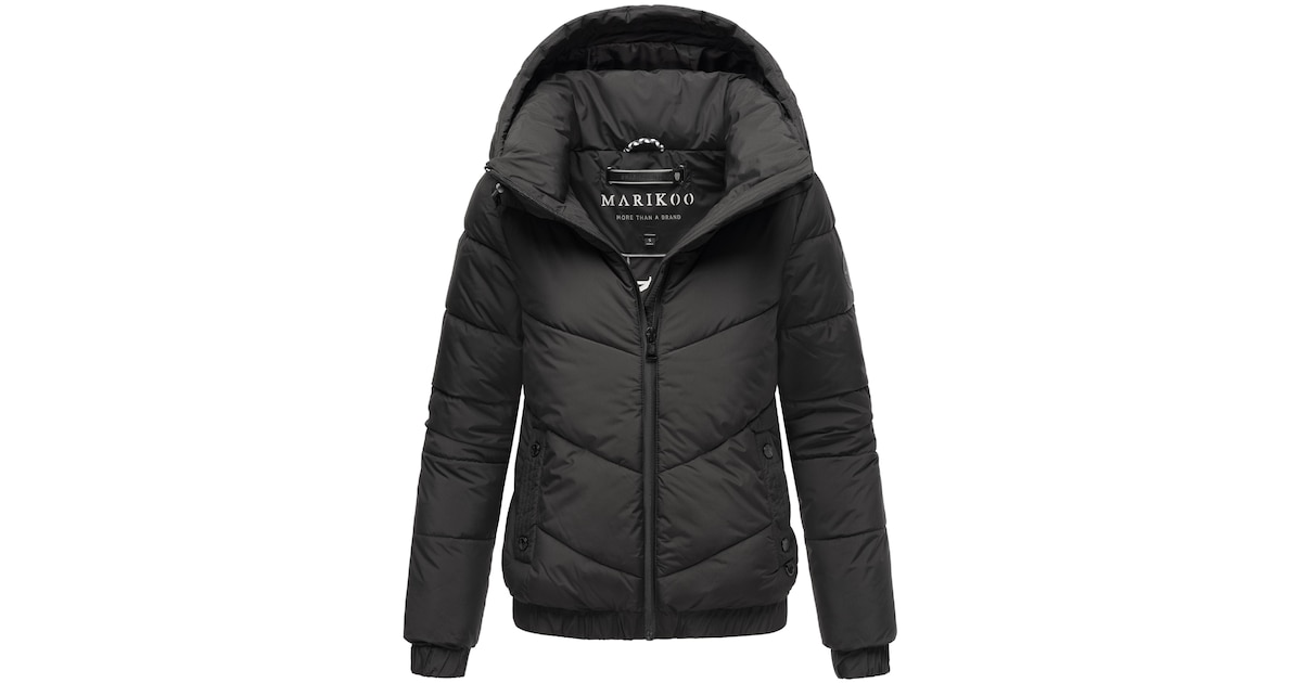 MARIKOO Winterjas voor dames, warme gewatteerde jas, lang, met afneembare kraag van imitatiebont, Zuraraa XVI XS-XXL, zand, XL MARIKOO Winterjas voor dames, warme gewatteerde jas, lang, met afneembare kraag van imitatiebont, Zuraraa XVI XS-XXL, zand, XL