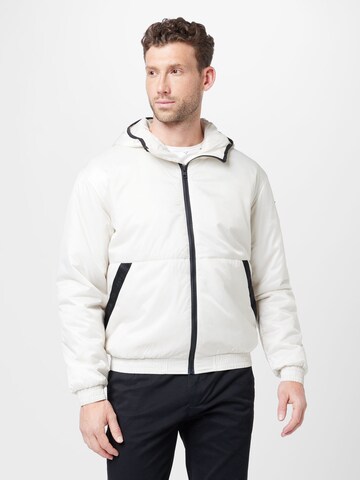 Calvin Klein Jeans Between-Season Jacket in Beige: front