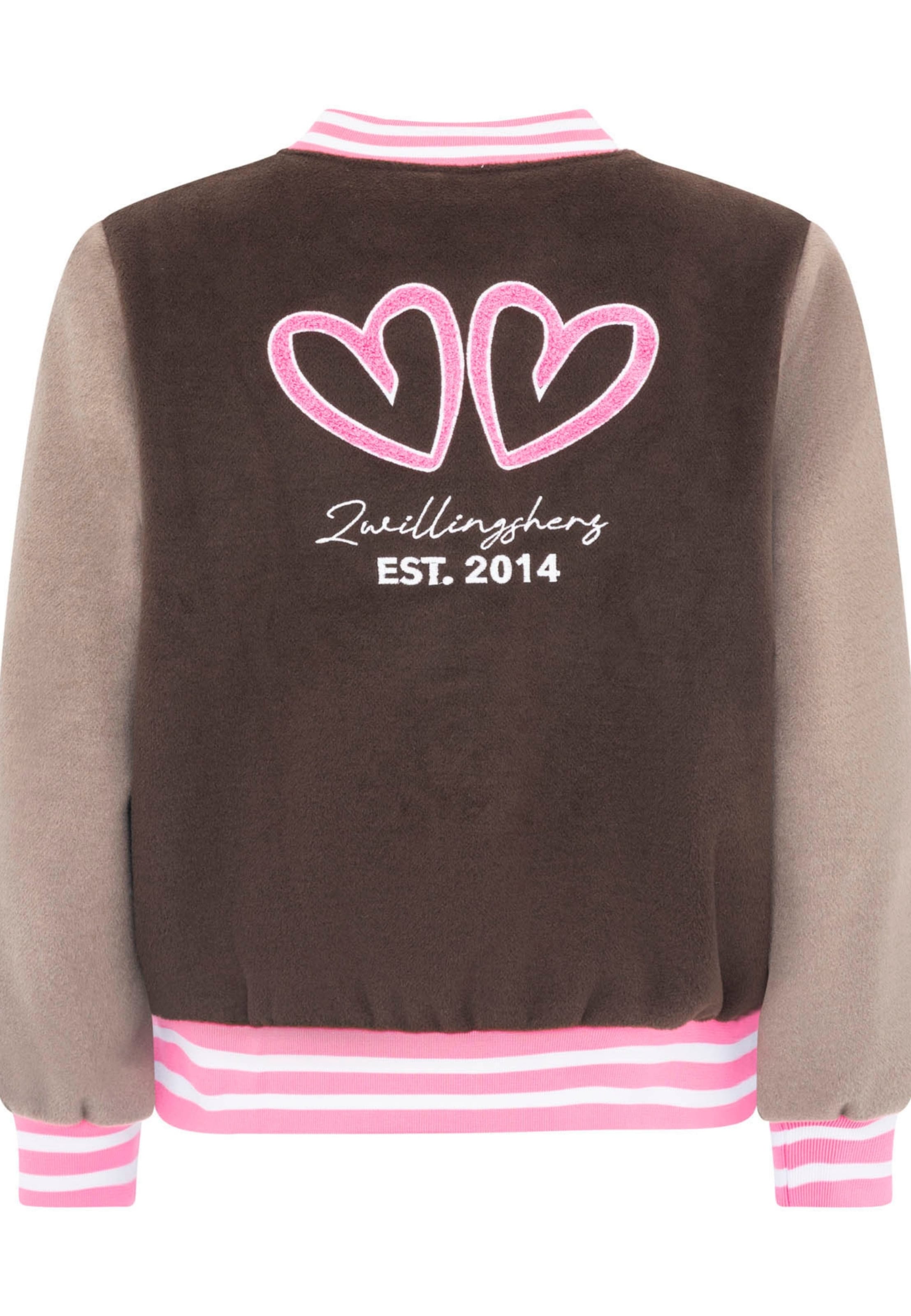 Veste de sport Zwillingsherz en marron