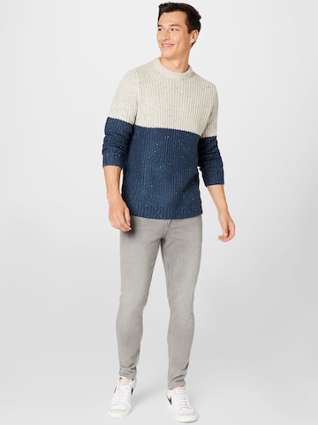 Only & Sons Skinny Džíny 'Draper' – šedá