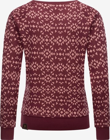 Ragwear Sweatshirt 'Darria' in Rood