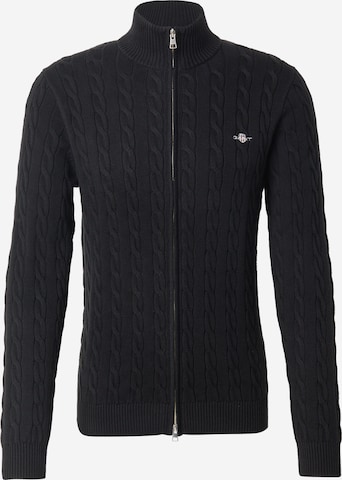 Vestes en maille GANT en noir : devant
