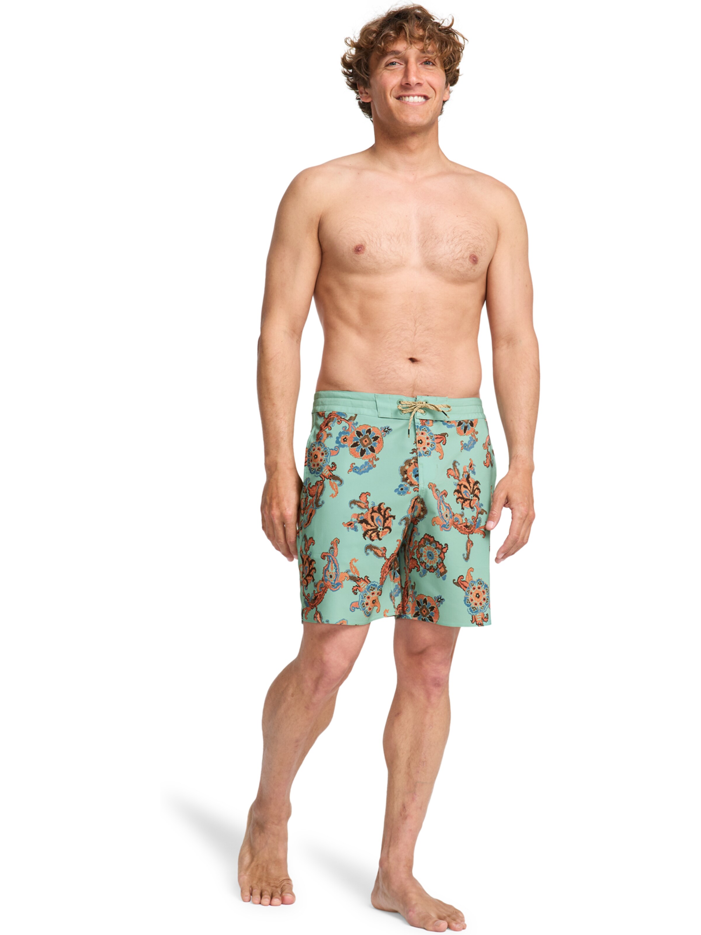 BILLABONG Swimming Trunks 'Good Times' in Green