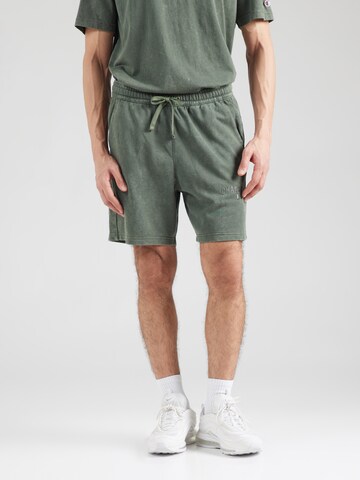 Champion Authentic Athletic Apparel Обычный Штаны в Зеленый: спереди