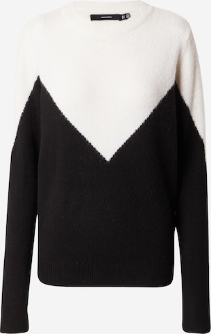 VERO MODA Pullover 'Plaza' in Beige: Vorderseite