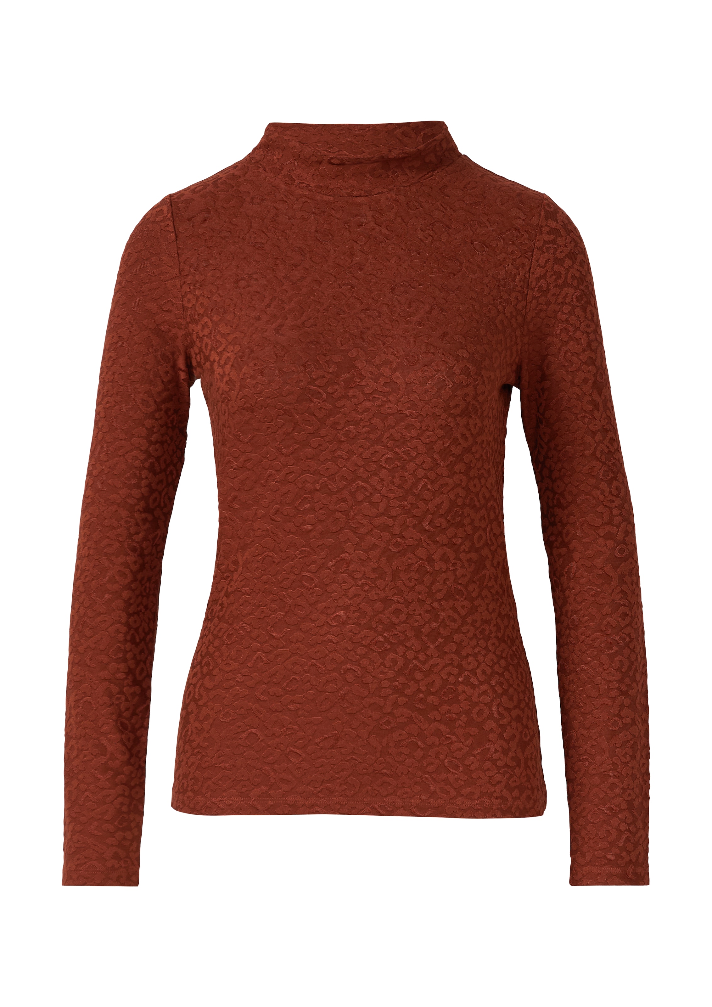 s.Oliver BLACK LABEL Shirt in Brown: front