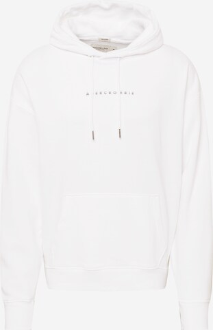 Abercrombie & Fitch Sweatshirt in Wit: voorkant