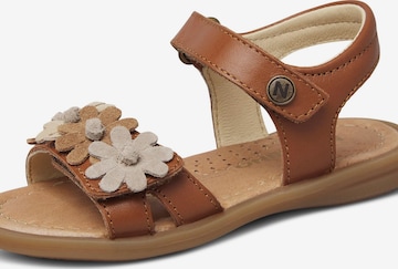 NATURINO Sandale 'NINDY' in Beige: Vorderseite