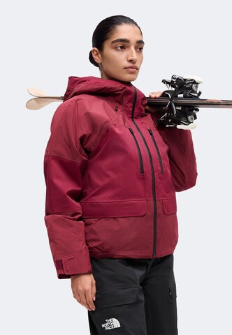 raudona THE NORTH FACE Laisvalaikio striukė 'Powstar'
