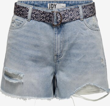 JDY Regular Jeans 'HAILEY' in Blauw: voorkant