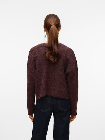 VERO MODA Kardigan 'VMINGRID' – červená