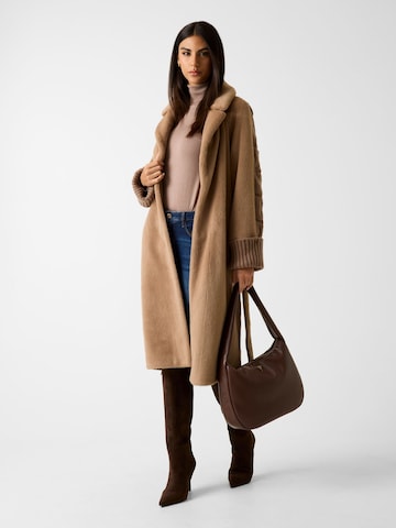 GUESS Between-Seasons Coat in Brown