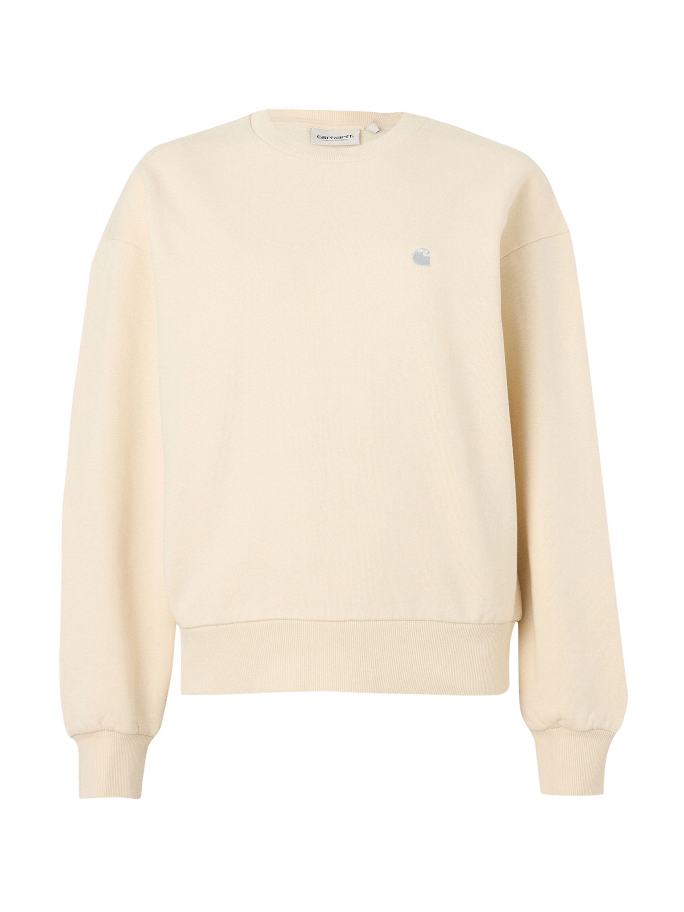 Carhartt WIP Sweatshirt 'Casey' in Beige: front