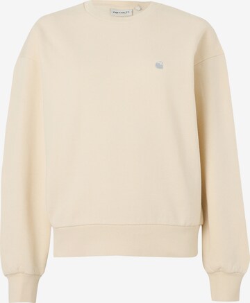 Carhartt WIP Sweatshirt 'Casey' in Beige: front