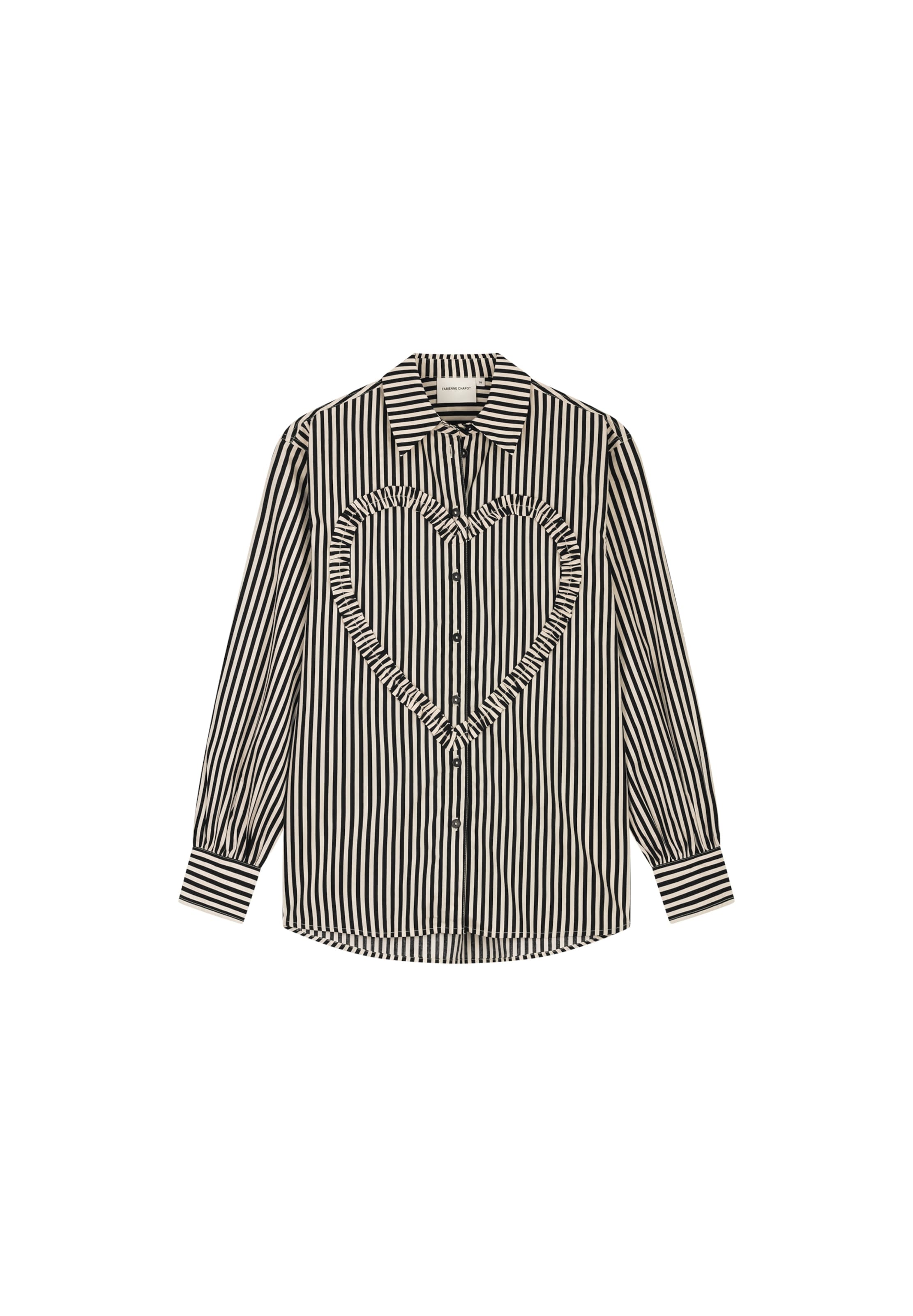 Fabienne Chapot Blouse in Beige: voorkant