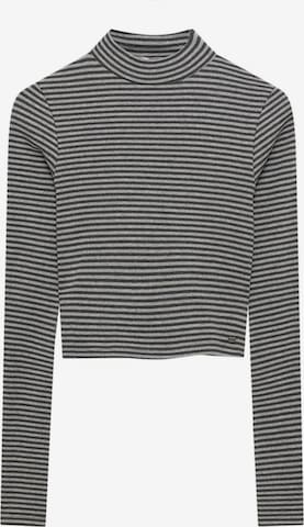 T-shirt Pull&Bear en gris : devant