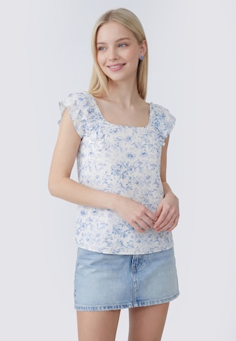 MYMO Blouse in White: front